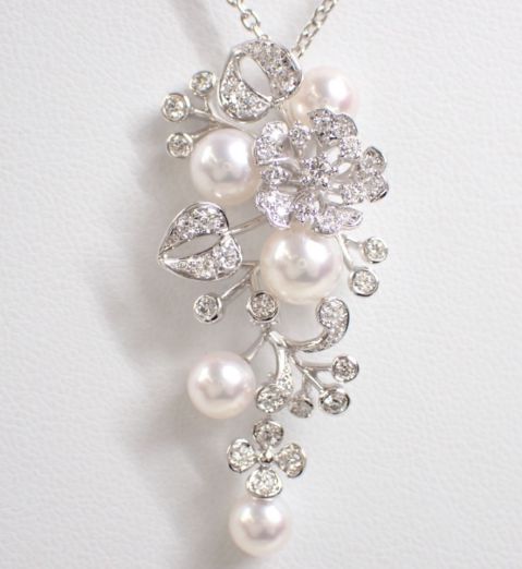 【ミキモト・デザインネックレスの買取】